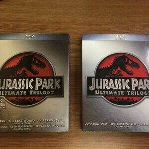 Jurassic Park Collection Blu ray 3-Disc Set Sam Neill Jeff Goldblum Laura Dern